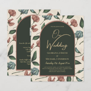 LeahG Emerald Green Terracotta Gold FALL Wedding