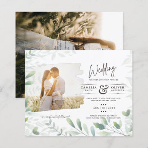 LeahG Feuilles de la verdure PHOTO OVERLAY Mariage