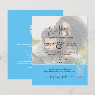 LeahG PHOTO OVERLAY Gypsophila Wedding Invite