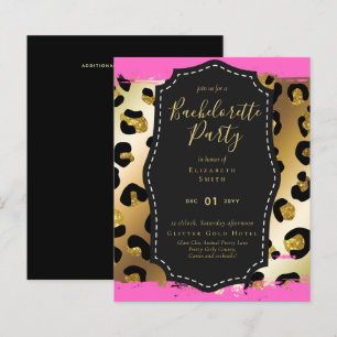 LeahG Pretty Girly Bachelorette Glam Animal Prints