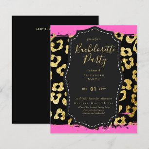 LeahG Pretty Girly Bachelorette Glam Animal Prints