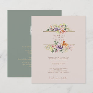 LeahG Spring Summer Boho Floral Flower Wedding 