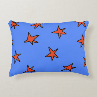 Lean into it star pillow
