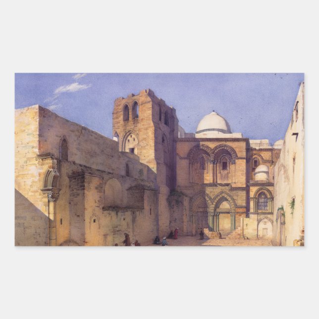 Leander Russ The Church of the Holy Sepulcher Sticker (Front)