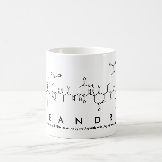 Léandre peptide name mug (Center)