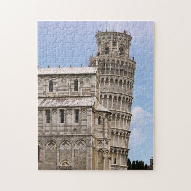 Leaning Tower of Pisa and Cathedral - Pisa, Italy Jigsaw Puzzle (Vertical)