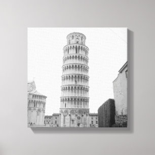 Leaning Tower of Pisa Canvas Print