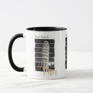 Leaning Tower Of Pisa Italy Vintage Retro Souvenir Mug