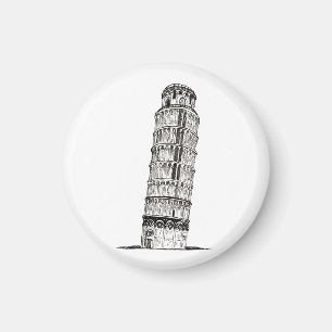 Leaning Tower of Pisa Italy's Famous Landmark Magnet