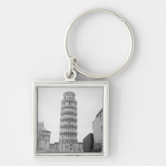 Leaning Tower of Pisa Keychain (Front)