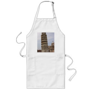 Leaning Tower of Pisa Long Apron