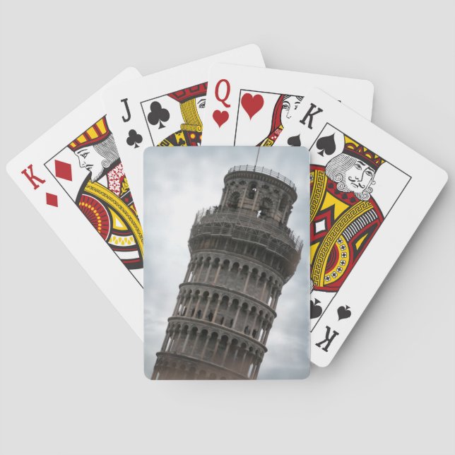 Leaning Tower of Pisa Playing Cards (Back)