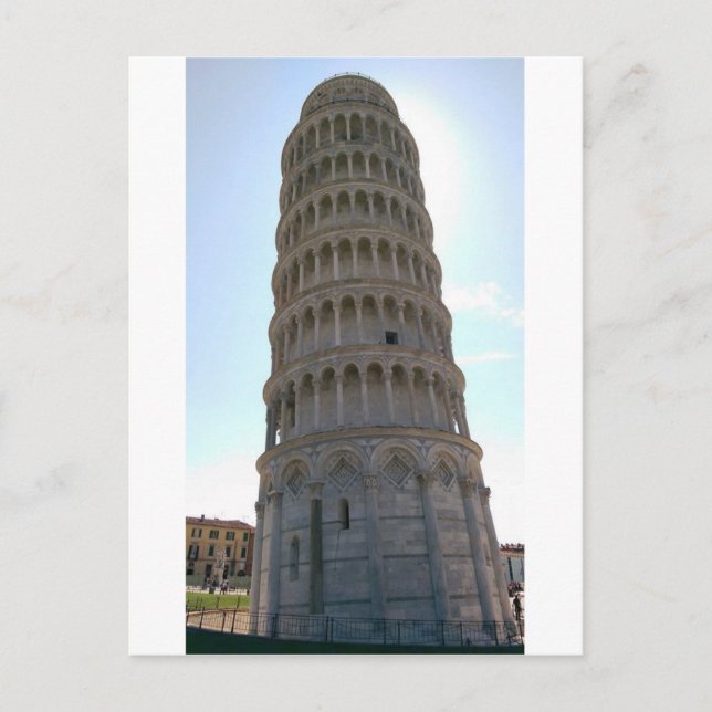 Leaning Tower of Pisa Postcard (Front)