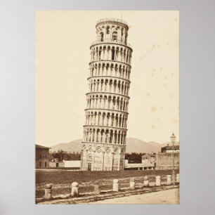 Leaning Tower of Pisa Poster