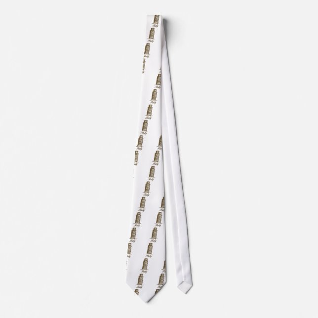 Leaning Tower Of Pisa Tie (Front)