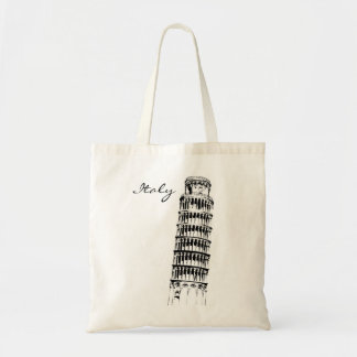 Leaning Tower of Pisa Tote Bag