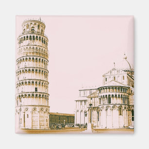 Leaning Tower of Pisa Vintage magnet