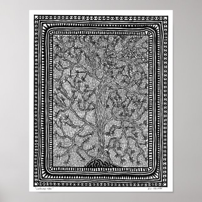 Leaning Tree Poster (Front)
