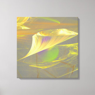 leant canvas print