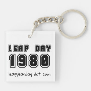 LEAP DAY 1980 KEYCHAIN