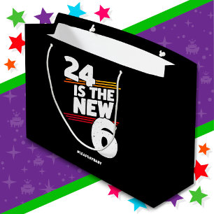 Leap Day 24th Birthday Party New Leap Year Feb 29 Large Gift Bag
