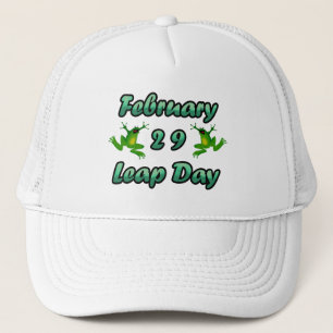 Leap Day February 29 Trucker Hat