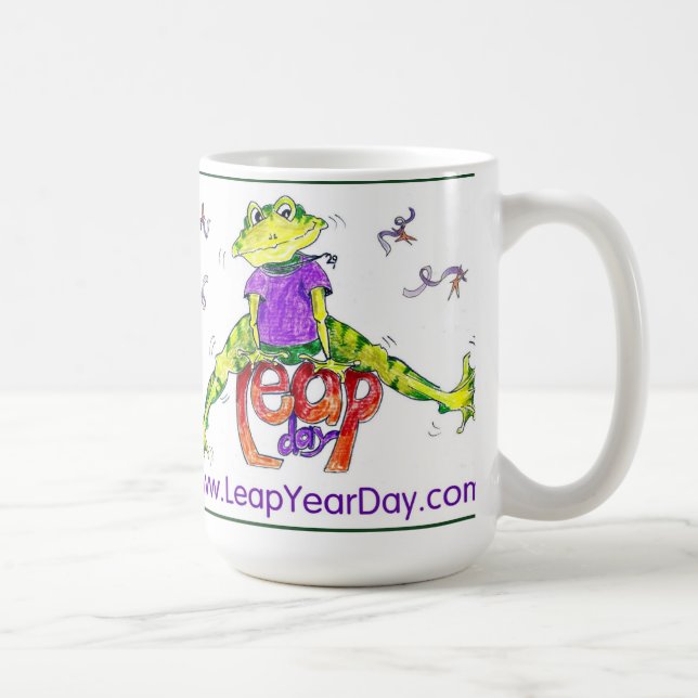Leap Day Frog Coffee Mug (Right)