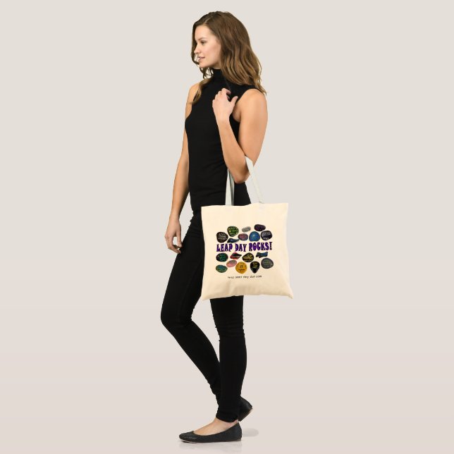 LEAP DAY ROCKS! TOTE BAG (Front (Model))