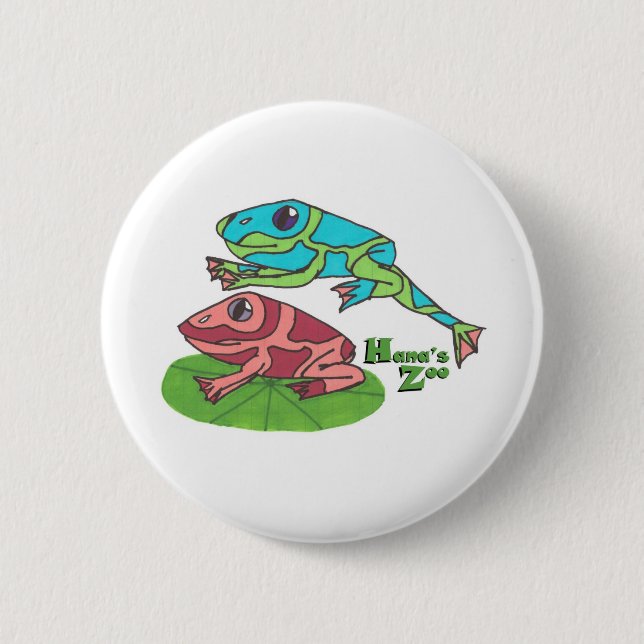 Leap Frog 2 Inch Round Button (Front)