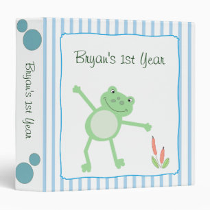 Leap Frog Froggy Baby Photo Album Scrapbook Binder