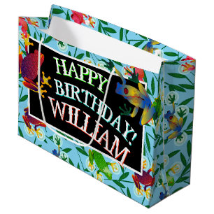Leap Frog Personalized Birthday Large Gift Bag