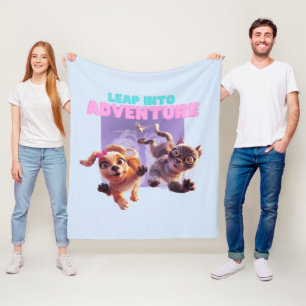 Leap Into Adventure Fleece Blanket