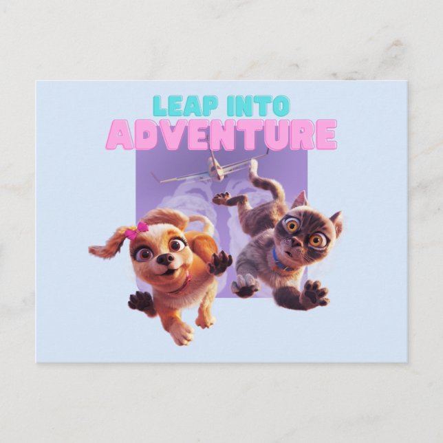 Leap Into Adventure Postcard (Front)