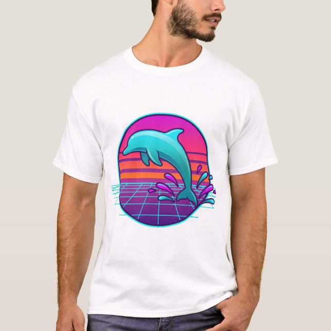 Leap Into Neon Light T-Shirt (Front)