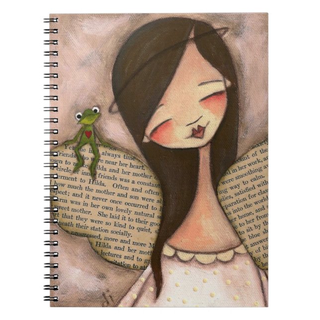 Leap of Faith (Brunette) - Notebook (Front)