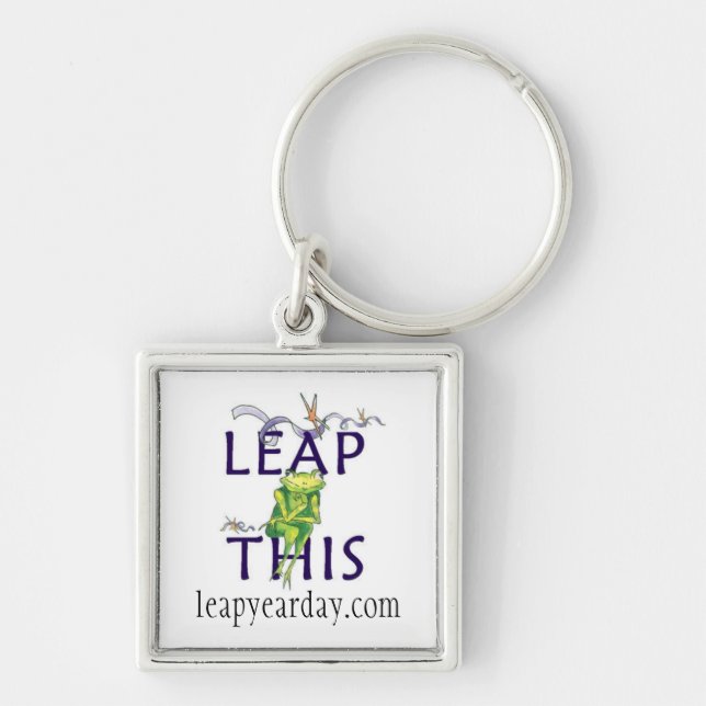 LEAP THIS KEYCHAIN (Front)