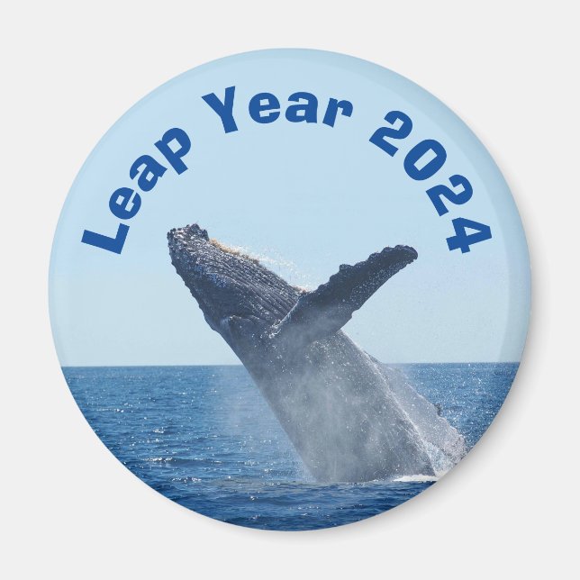 Leap Year 2024 Magnet (Front)