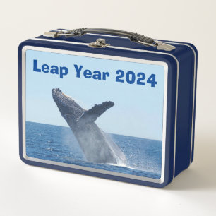 Leap Year 2024 Metal Lunch Box