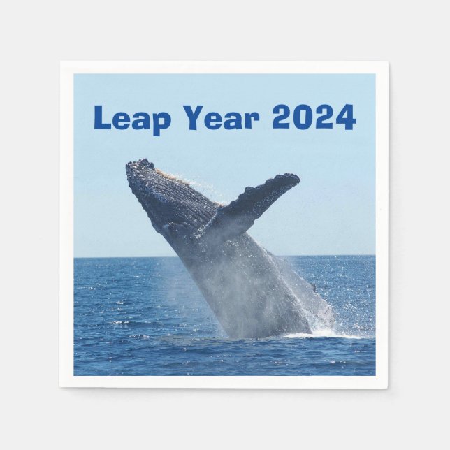 Leap Year 2024 Napkin (Front)