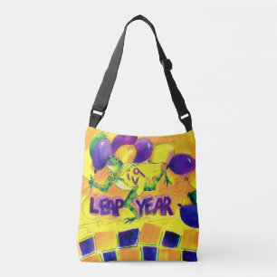 Leap Year All-Over-Print Cross Body Bag, Medium Crossbody Bag