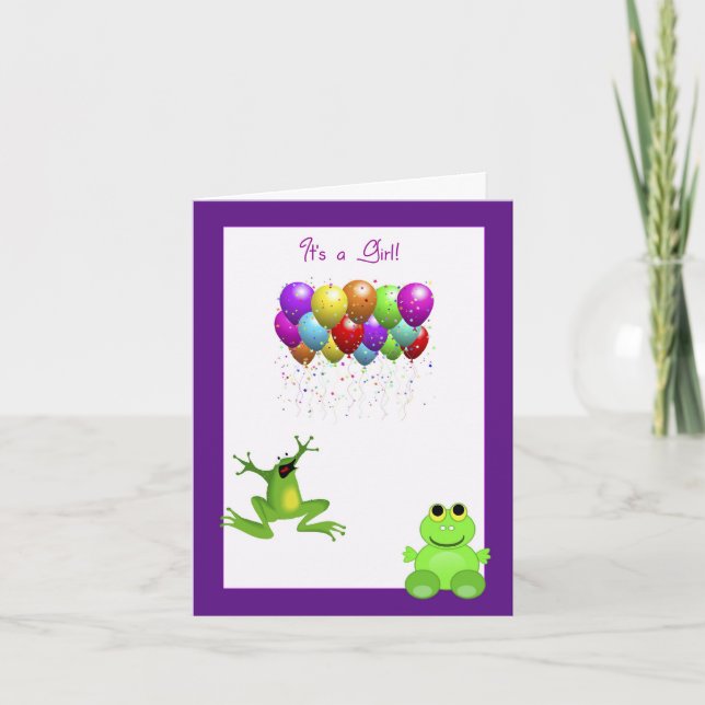 Leap Year Birth Announcement (Front)