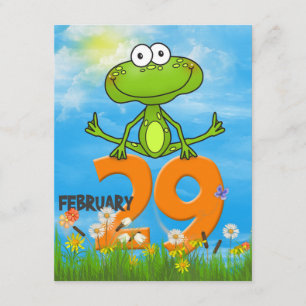 Leap Year Birthday party Invitation