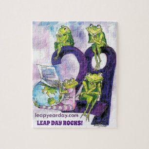 LEAP YEAR DAY FEBRUARY 29 JIGSAW PUZZLE