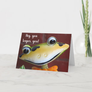 I TOAD YOU SO! FUNNY FROG GIFTS Greeting Card for Sale by