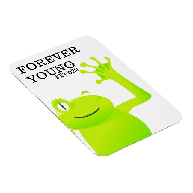 Leap Year/ Leap Day Baby Flexible Magnet (Right Side)