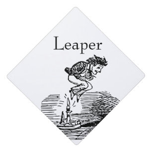 Leap Year Leaper Birthday Graduation Cap Topper
