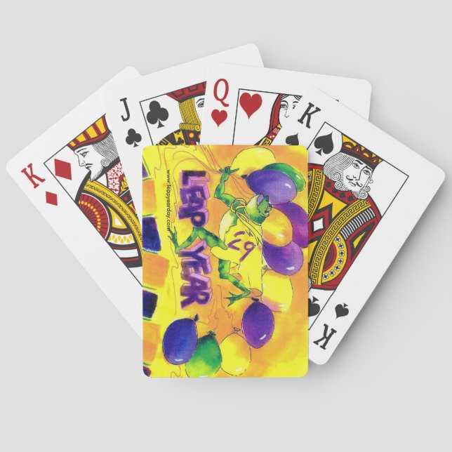 LEAP YEAR PARTY CARDS (Back)