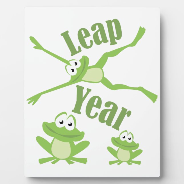 Leap Year Plaque (Front)