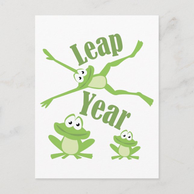 Leap Year Postcard (Front)