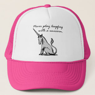 Leapfrog Avec Une Licorne Drôle Chapeau Casquette